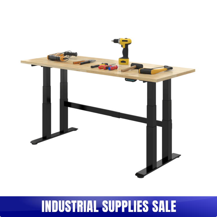 Quad-Motor Electric Industrial Height-Adjustable Workbench | 4Dock